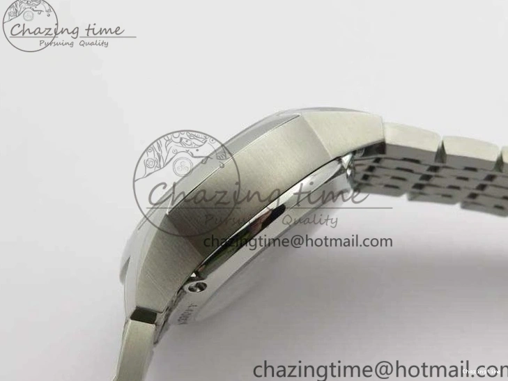 0409 HighQuality De Ville Chronograph SS OMF 1:1 Best Edition White Dial On SS Bracelet A 8151